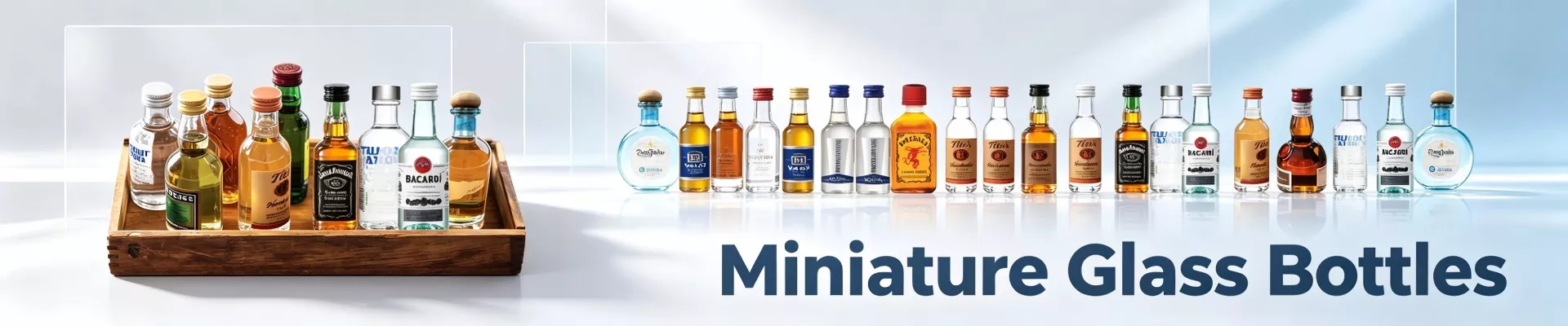 Miniature glasflasker